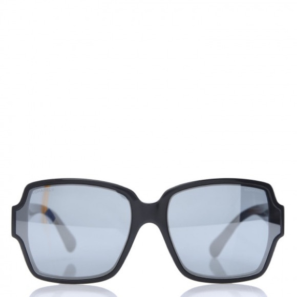 CHANEL Acetate Square CC Sunglasses 5385-A in Black - Picture 13 of 13